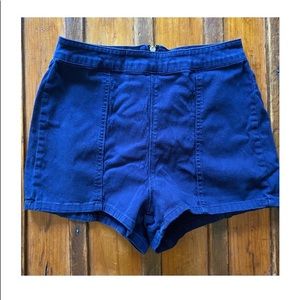 Forever 21 Cheeky Stretch Denim Shorts